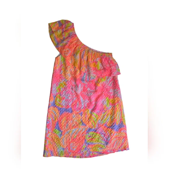 Lilly Pulitzer Pink and Orange Dress - Picture 6 of 7